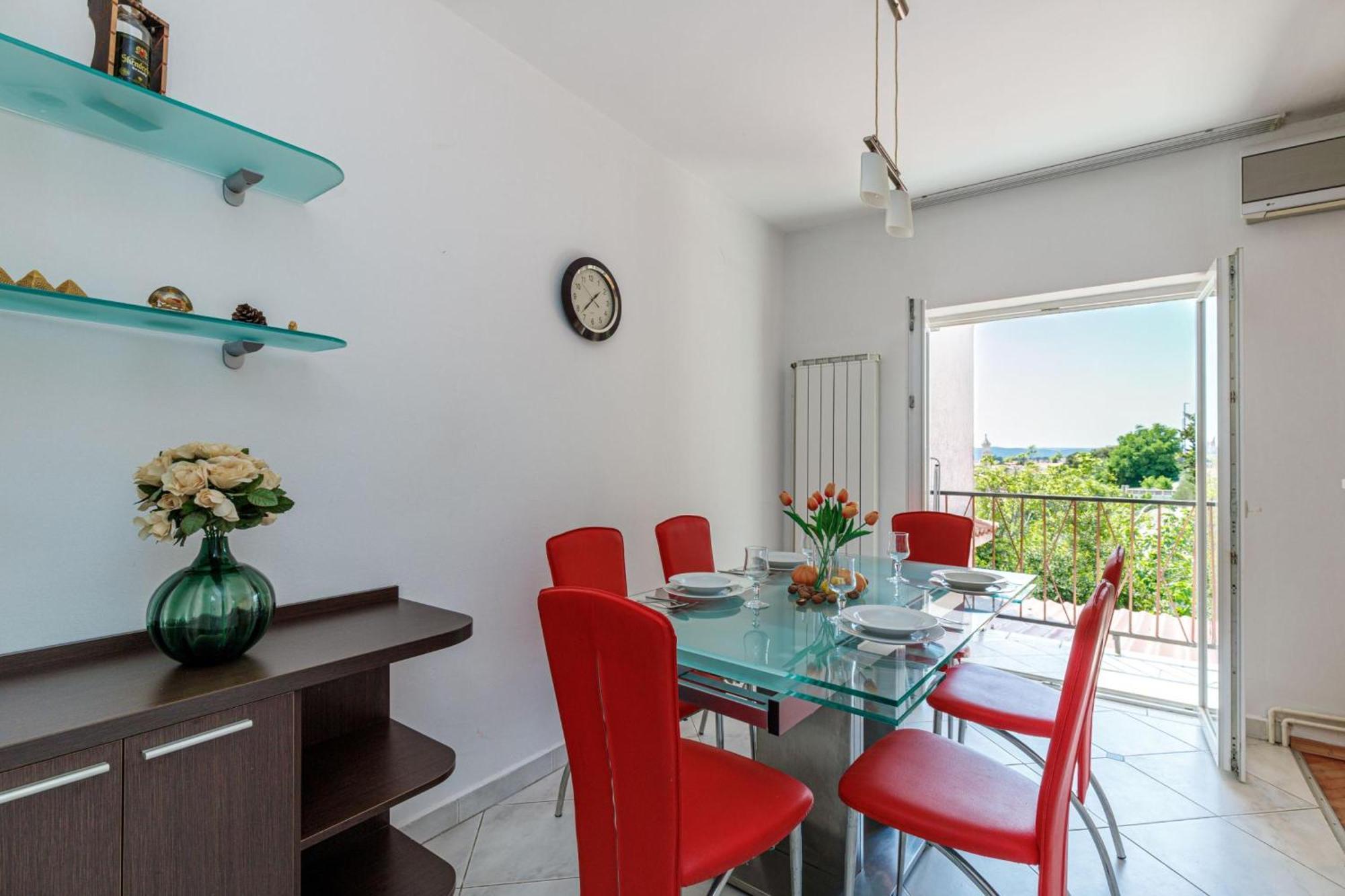 Seaview Apartment Tina Krk Island - Happy Rentals Krk Town Exterior foto