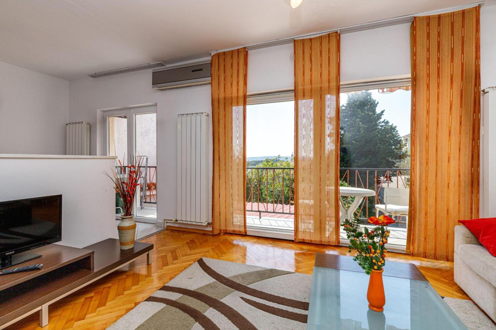 Seaview Apartment Tina Krk Island - Happy Rentals Krk Town Exterior foto